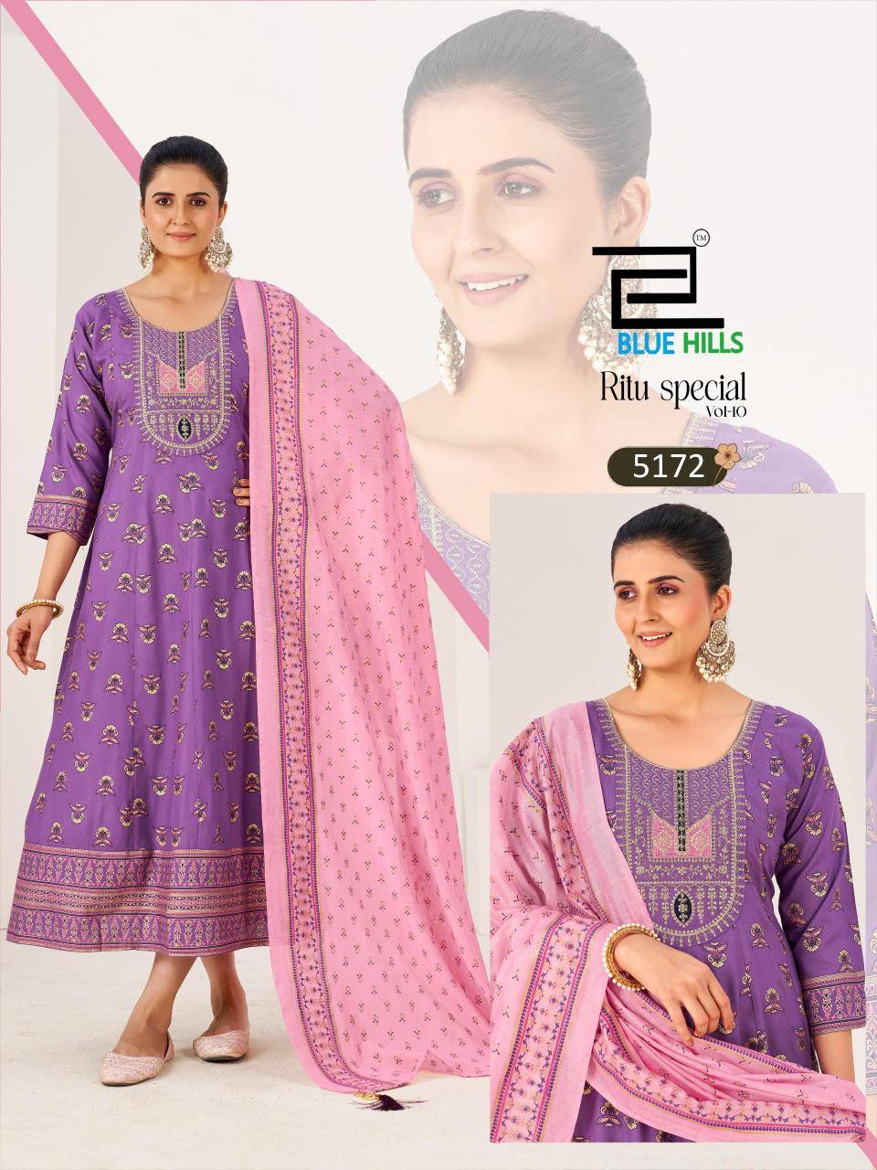 Blue hills ritu special vol-10 Kurti manufacturers in Mumbai